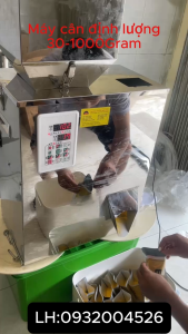Máy cân định lượng 10-1000gram máy cân định lượng bột hạt gia vị .....