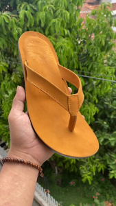 Sandal Kulit Pria Dewasa Jepit Full Kulit 100%
