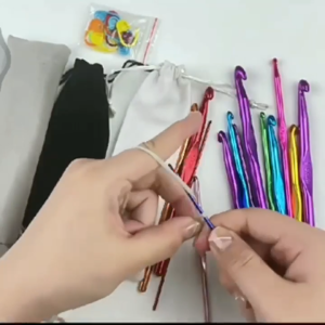 1Piece 2-10mm Sewing Tools Metal Knitting Needles Crochet Hooks Handmade DIY Hand Craft Yarn Hook Weave Sweater