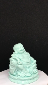 Tượng phật di lặc ngồi (cao 128cm-Nhiều màu sắc). Trang trí trên ô tô tiểu cảnh bonsai ghép lũa để bàn trà phòng khách bàn làm việc thờ thần tài…