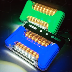 ไฟราวข้าง 1ชิ้น 24V LED ไฟข้างรถ ไฟส่องพื้น ไฟเลี้ยววิ่ง รถบรรทุก รถพ่วง หรือรุ่นทั่วไป (Tanguy)