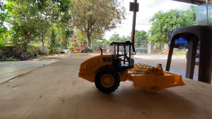 รถบด 3in1 บดหนาม บดเรียบ เกรดดิน เล่นมือ มีลาน