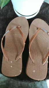 Wedges Spons Polos Warna COKLAT Ukuran 36-42 Tinggi 6cm | Sandal Jepit Spons Gak Mudah Gembos | Wedges Jepit Dewasa Hak Tinggi