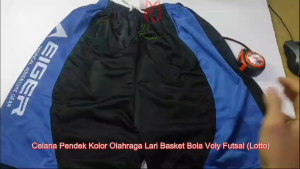 Celana Pendek Kolor Olahraga Lari Basket Bola Voly Futsal (Lotto)