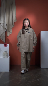 Jas Hujan Pria Wanita Dewasa Bahan PVC Anti Rembes