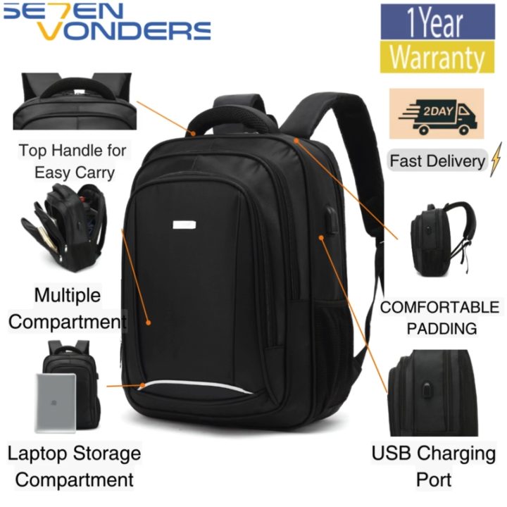 Lazada laptop backpack hotsell