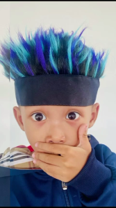 Topi Rambut Anak Palsu Usia 5-12 Tahun