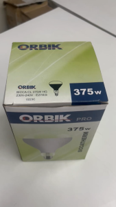 Orbik Siccatherm Heating Bulb 375watts Orbik Orb Lamp Heating Lamp For Outdoor Oil Lamp Heater Oak Lamp - Lazada