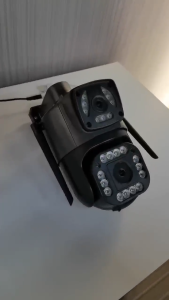 DOSEN V380 PRO Dual Lens CCTV Camera For House WiFi/4G IP Camera Home Wireless connect phone with indoor and outdoor/ Full Color Night Vision /Alarm warning HD 1080P