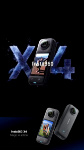Insta360 X4 - 8K & 72MP Dual Lens Pocket Action Camera | Invisible Dive Case | Utility Frame | Quick Reader | Fast Charge Hub | Power Battery | Premium Lens Guard | Carry Case | Screen Protector | Lens Cap