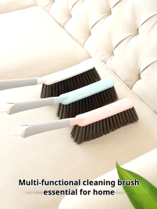 Large bed brush household soft hair sofa long handle sweeping bed brush set plastic house cleaning沙发刷