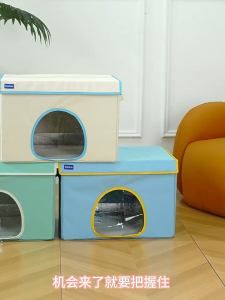 Cat air conditioning room dog house summer cool house cat house can be disassembled and washed cat house cooling cat air conditioning room