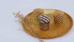 [1 PACK] Paper Cup Cake Kertas Cup Motif Muffin Cake case Bruder Ukuran 45 mm Wadah Bolu Mini Kukus Bungkus Donut Roti Kue Cetakan Bolu Panggang Anti lengket