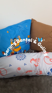 Sarung Bantal Berkualitas & Bantal Cinta Polos Embos