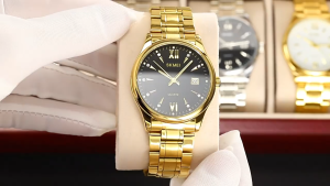 SKMEI 2158 Jam Tangan Pria Wanita Analog Model Classic Tali Stainless Steel