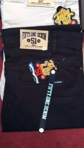 FIFTY ONE DENIM Celana chino pria panjang skinny slimfit cowok