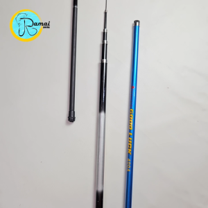 Joran Tegek Tiang Bendera Giant Flag Ruas Panjang 1 Meter Kagawa Good Luck 3M 4M 5M