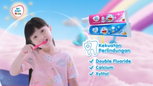 MY BABY KIDS Pasta Gigi 45g | Dengan Fluoride Ganda Xylitol & Calcium