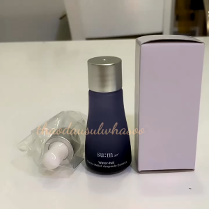 Date 6.26 Tinh chất phục hồi độ ẩm Su:m37 Water-full Marine Relief Ampoule Essence 8ml đậm đặc siêu căn bóng