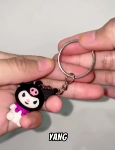 DBI Gantungan Kunci Lucu Imut Karakter Kartun Anime Ganci Key Chain Serbaguna