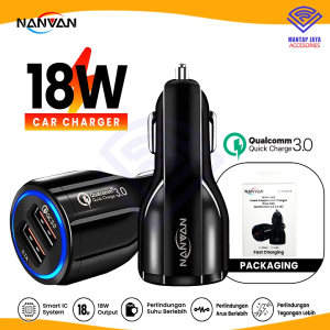 [COD] KEPALA / BATOK CHARGER MOBIL FAST CHARGING 6A QUALCOMM