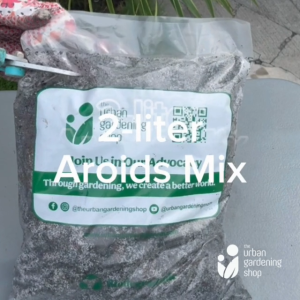 2L Aroid Potting Mix [Aroid Mix] for Monstera Philodendron Alocasia Syngonium & Most Types of Tropical Aroids Houseplants | Chunky Well-Draining Soil Media | Better Alternative to Garden Soil or Loam Soil