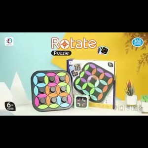 【READY STOCK】Rotating Puzzle Table Games Puzzle Logical Thinking Three-Dimensional Colorful Puzzle (TOY171)