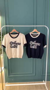 BL20877 Call Me Baby Loose Knit Tee