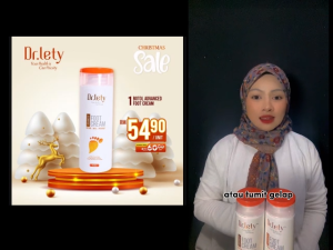 Dr Lety Foot Cream krim pelembab kaki gatal dan kulit hitam elak jangkitan kuman / foot care cream for crack heel