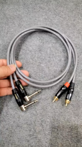 Dây Bãi nhật AV - 6Ly Jack Vuông Lõi Mạ Bạc