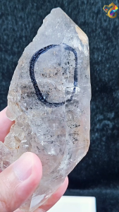 Natural Enhydro Herkimer Diamond Raw Quartz