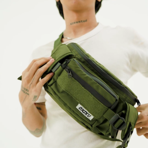 ONIKU - Tas Selempang Anti Air Waist Bag FOX Sling Bag Pria Waist Bag Distro Pria