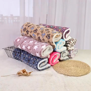 Tempat Tidur Bulu Alas Kandang Kucing Anjing Empuk