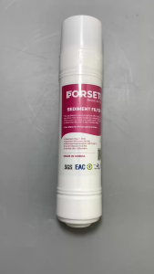 Lõi Sediment FORSETI Nhập Khẩu Hàn Quốc 10Inch Dạng U (U-Type) Cắm Nhanh Giúp Loại Bỏ Tạp Chất Có Kích Thước Trên 1 Micron Dùng Được Cho Máy Korihome