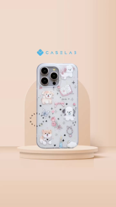 CASELAB KAWAII Case KAWAII PUPPY CASE IPH COMPATIBLE FOR IP ( 11 - 15 PROMAX ) 15 PROMAX 15 PRO 15 14PROMAX 14PRO 14 13PROMAX 13 PRO 13 12 PROMAX 12 PRO 12 11 CUTE DOG PUPPY ANIMAL SOFTCASE