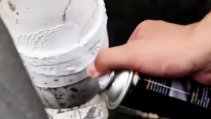 Flexible Rubber Coating Waterproof Spray Sealant Repair Spray For Roof Wall Cracks Pipe Leaks 450ml - Keimav