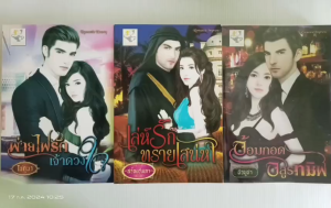 พ่ายไฟรักเจ้าดวงใจเล่ห์รักทรายเสน่หาอ้อมกอดอสูรทมิฬ/นิยายโรมานซ์ไลต์ออฟเลิฟ/มือสองสภาพบ้านปนตำหนิ