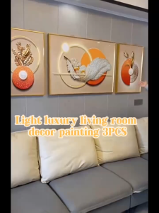 3pcs Set Frame Mural Nordic Wall Art: Enhance Your Living Room