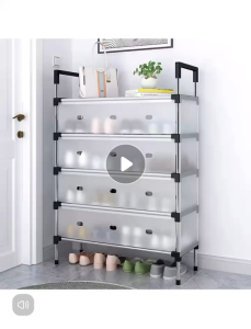 Giá đỡ giày dễ dàng để bắt đầu Cửa nhà Ký túc xá Phòng cho thuê trong nhà Tủ đựng giày nhiều lớp chống bụi Chống bụi