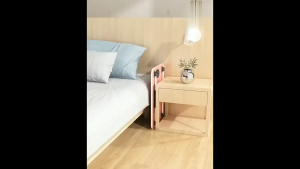 Foldable Table Anti Slip Laptop Table Computer Desk With TAB Slot Cup Holder