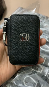 Gantungan Kunci Mobil Tas Dompet Kunci Mobil Logo Merek Mobil Tas Ritsleting Kulit