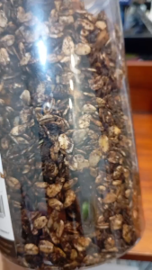 Granola Cemilan Sehat Dari Campuran Oat Kismis Kurma Dan Kacang - Kacangan Kering Ukuran 500gram 100% Organik Bonus Peci Rajut