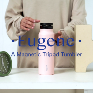 Wallts Eugene Cotton Candy - Botol Minum Tumbler Stainless Steel Tripod Magsafe Phone Holder 710ml