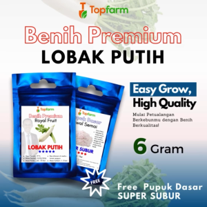 Benih Lobak Putih: Pilihan Terbaik untuk Pertanian Anda