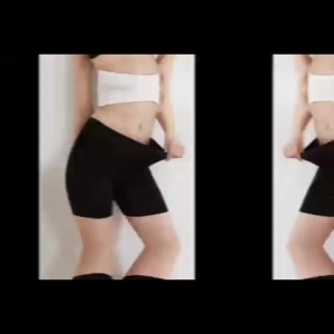 Short Pants Wanita Seamless Fit Celana Pendek Sot Pan Ketat 034 BB 40-50 kg