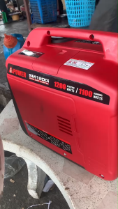 เครื่องกำเนิดไฟฟ้า ไอพาวเวอร์ SM1200i เครื่องปั่นไฟ สำหรับนักเดินทาง, สายแค้มปิ้งขนาด 1200W