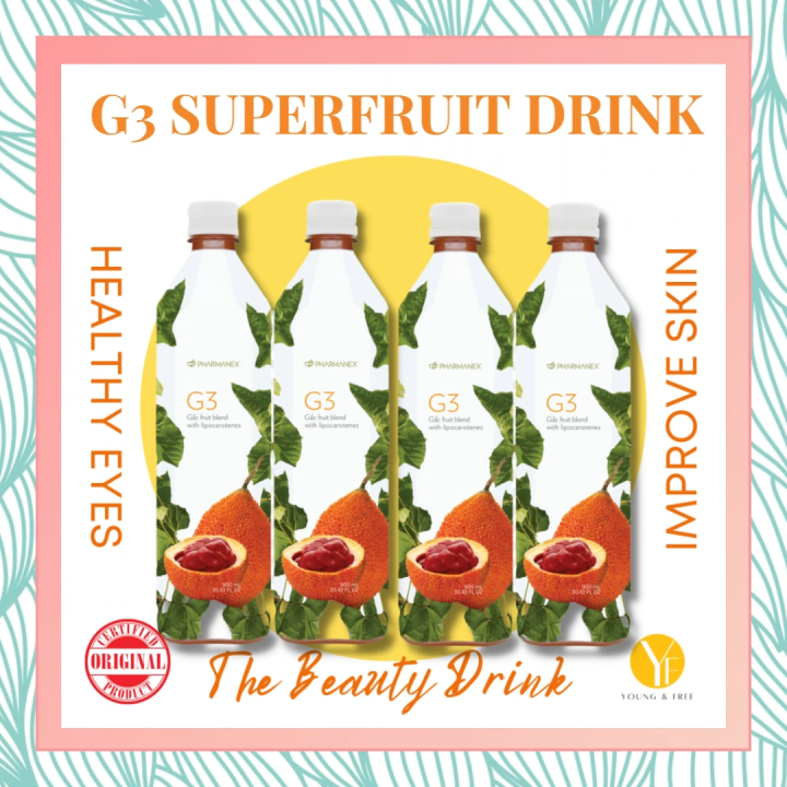G3 Superfruit Juice (4 and 2 Bottles)(Exp 03/27) Nuskin Pharmanex