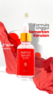 ( SBS ) Retinol serum ssskin Shella saukia original terbaru termurah terlaris SS SKIN Retinol Serum 30ml Anti Aging Serum Original