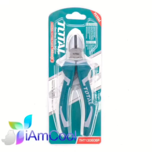 คีม ปากเฉียง ด้ามหุ้มยาง TOTAL ขนาด 6นิ้ว รุ่น THT130606P