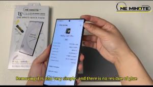 IDEA CASE - Oppo Reno 12 5G Tempered Glass Uv Curved Melengkung Kaca Anti Gores Handphone